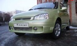 7 799 р. Передний бампер Камея - Спорт Лада Калина 1118 (2004-2013) (Без сетки, Неокрашенный)  с доставкой в г. Керчь. Увеличить фотографию 3