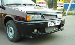 Вставки в передний бампер Снайпер для крепления противотуманных фар Лада 2108 - 2115