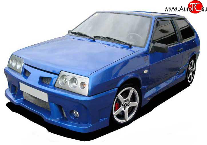 5 199 р. Передний бампер Скиф Лада 2109 (1987-2004) (Неокрашенный)  с доставкой в г. Керчь