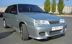 4 099 р. Передний бампер Снайпер  Лада 2108 - 21099 (Неокрашенный)  с доставкой в г. Керчь. Увеличить фотографию 2