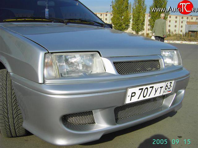 979 р. Радиаторная решётка Снайпер Лада 2108 (1984-2003) (Неокрашенная)  с доставкой в г. Керчь