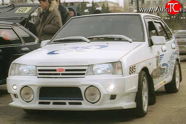 7 799 р. Передний бампер Рузанов Лада 2109 (1987-2004) (Без сетки, Неокрашенный)  с доставкой в г. Керчь