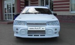 7 799 р. Передний бампер Рузанов Лада 2109 (1987-2004) (Без сетки, Неокрашенный)  с доставкой в г. Керчь. Увеличить фотографию 3