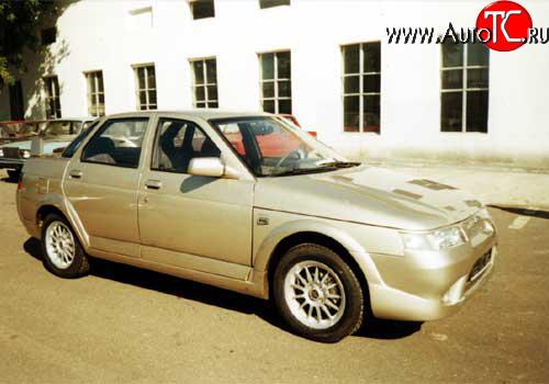 3 899 р. Комплект накладок на двери Elegance Лада 2110 седан (1995-2007) (Неокрашенные)  с доставкой в г. Керчь