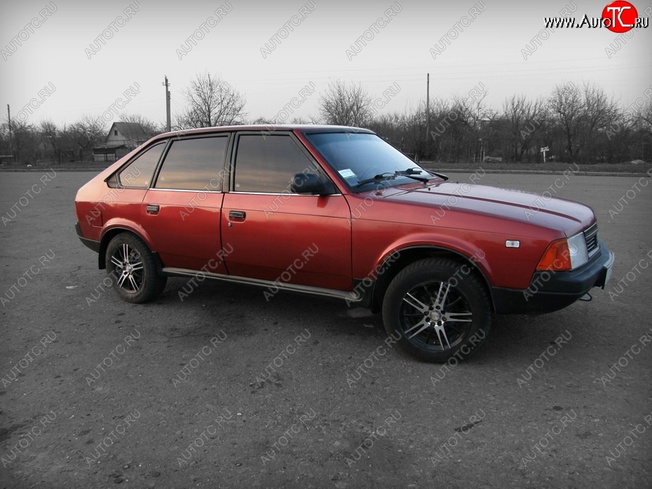 1 699 р. Комплект порогов Style  Москвич 2141 ( (Святогор)) (1985-2002)  дорестайлинг, рестайлинг (Неокрашенные)  с доставкой в г. Керчь