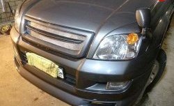 11 399 р. Решётка радиатора JAOS Toyota Land Cruiser Prado J120 (2002-2009) (Неокрашенная)  с доставкой в г. Керчь. Увеличить фотографию 2