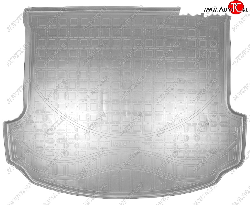 2 499 р. Коврик в багажник Norplast (сложенный 3 ряд)  Acura MDX  YD2 (2006-2009) дорестайлинг (Серый)  с доставкой в г. Керчь