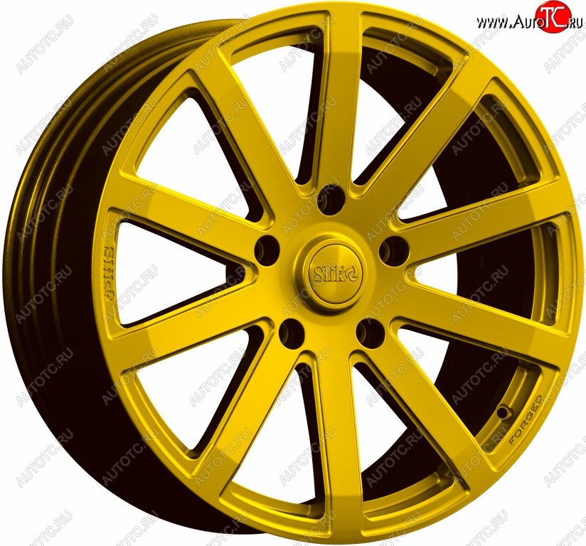60 999 р. Кованый диск Slik PREMIUM L-611 10.0x20   (Ярко желтый RAL1021 (YELLOW))  с доставкой в г. Керчь