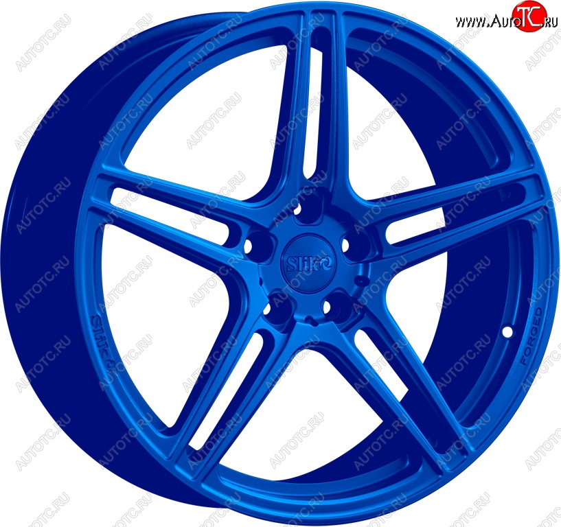 44 999 р. Кованый диск Slik PREMIUM L-914 9.0x19   (Candy синий (Candy BLUE))  с доставкой в г. Керчь