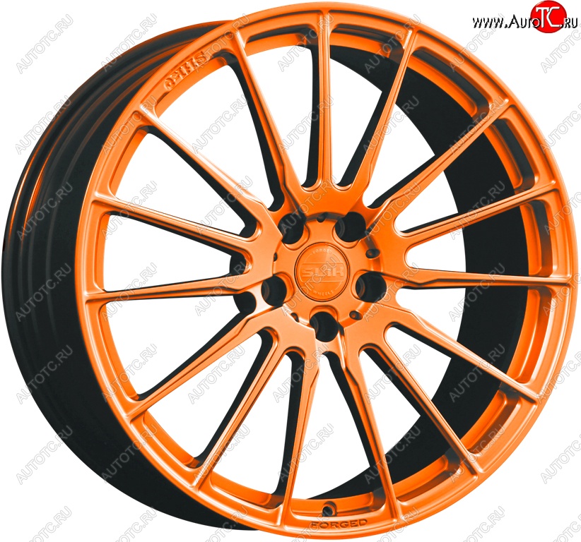 60 999 р. Кованый диск Slik PREMIUM 9.0x20   (Ярко-оранжевый (ORANGE))  с доставкой в г. Керчь