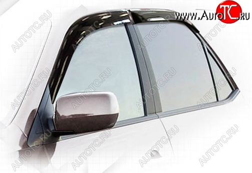 1 999 р. Дефлектора окон CA-Plastiс  Acura MDX  YD1 (2000-2003) дорестайлинг (Classic полупрозрачный, Без хром.молдинга)  с доставкой в г. Керчь