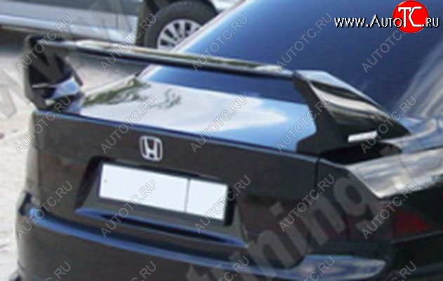 11 999 р. Спойлер высокий составной MUGEN Style var №2 Honda Accord 8 CU седан дорестайлинг (2008-2011) (Неокрашенный)  с доставкой в г. Керчь