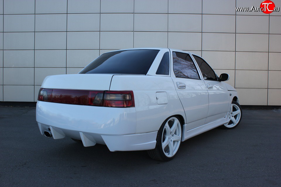 6 199 р. Задний бампер AS-RS  Лада 2110 (1995-2007) седан (Неокрашенный)  с доставкой в г. Керчь