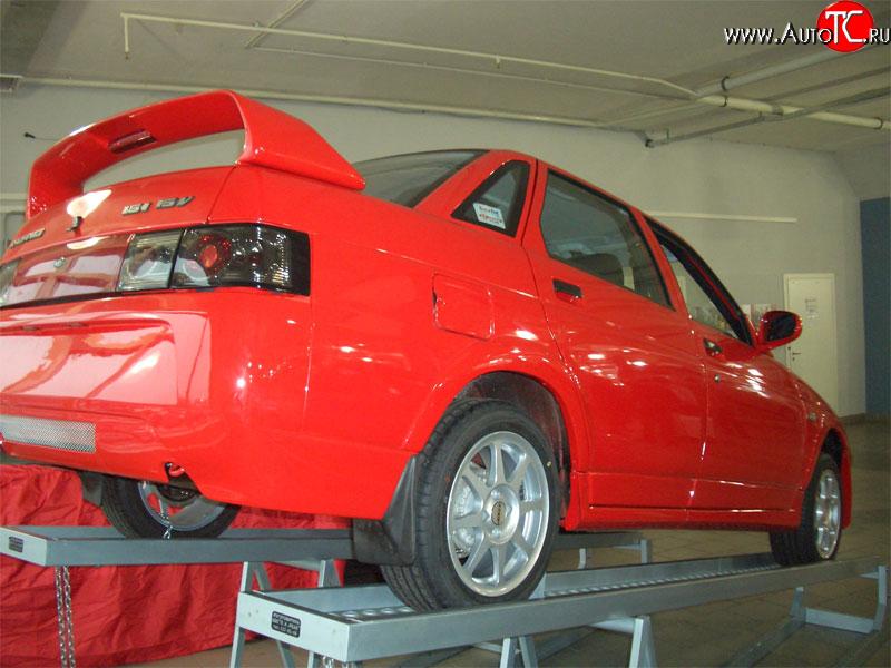 4 299 р. Комплект накладок на двери СТ-4 Лада 2111 универсал (1998-2009) (Неокрашенные)  с доставкой в г. Керчь