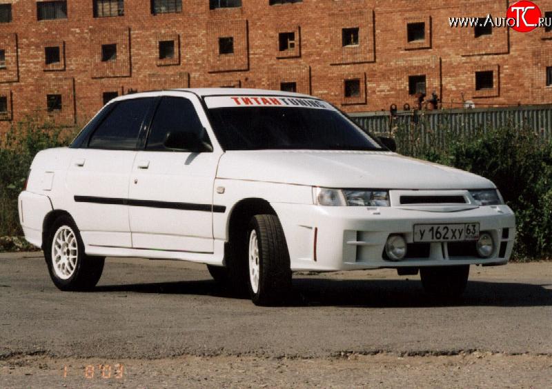 1 249 р. Молдинги Titan - sport Лада 2111 универсал (1998-2009) (Неокрашенные)  с доставкой в г. Керчь
