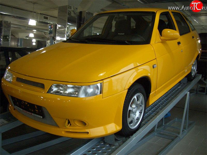 979 р. Решётка радиатора СТ-4 Лада 2112 хэтчбек (1999-2008) (Неокрашенная)  с доставкой в г. Керчь