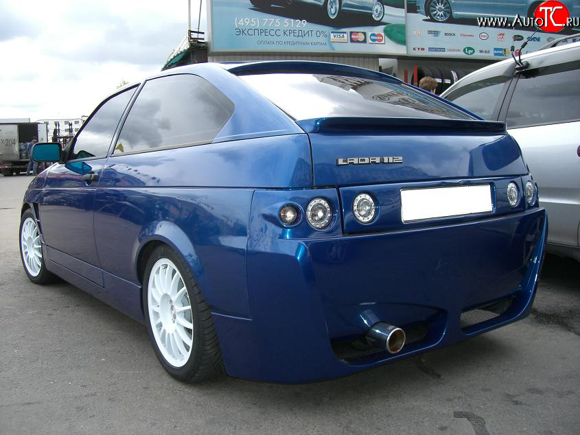 3 149 р. Спойлер Термит Лада 2112 купе (2002-2009) (Неокрашенный)  с доставкой в г. Керчь
