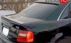2 749 р. Козырёк RS на заднее лобовое стекло автомобиля Audi A4 B5 8D2 седан дорестайлинг (1994-1997) (Неокрашенный)  с доставкой в г. Керчь. Увеличить фотографию 2
