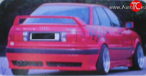 4 399 р. Накладка заднего бампера Sport Audi 80 B3 седан (1986-1991)  с доставкой в г. Керчь