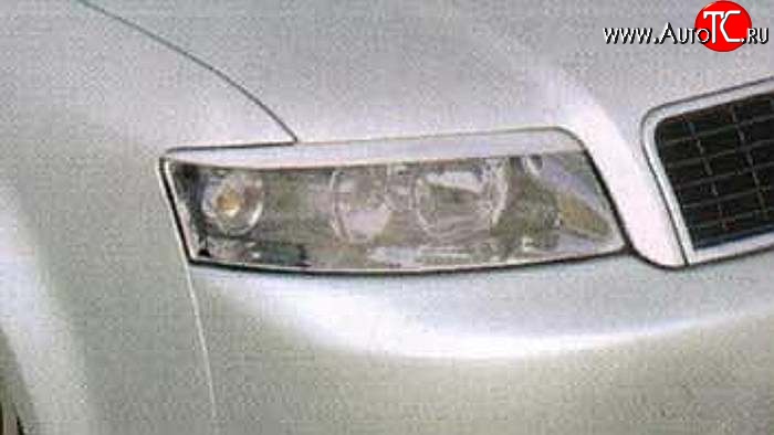 999 р. Реснички СT на фары Audi A4 B6 седан (2000-2006) (Неокрашенные)  с доставкой в г. Керчь