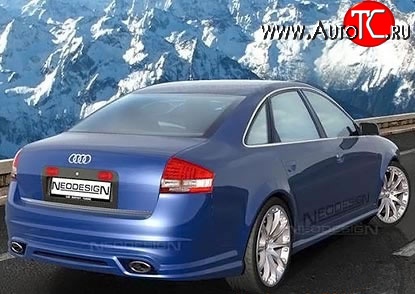 12 599 р. Задний бампер Magnus Style Audi A6 C5 дорестайлинг, седан (1997-2001) (Неокрашенный)  с доставкой в г. Керчь