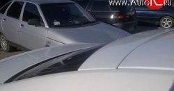 1 589 р. Козырёк на заднее лобовое стекло Style Audi A6 C5 дорестайлинг, седан (1997-2001) (Неокрашенный)  с доставкой в г. Керчь. Увеличить фотографию 2