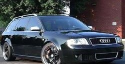 4 749 р. Пороги накладки Vortex Audi A6 C5 дорестайлинг, седан (1997-2001) (Неокрашенные)  с доставкой в г. Керчь. Увеличить фотографию 2
