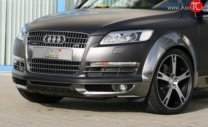 15 799 р. Накладка переднего бампера ABT Audi Q7 4L дорестайлинг (2005-2009)  с доставкой в г. Керчь