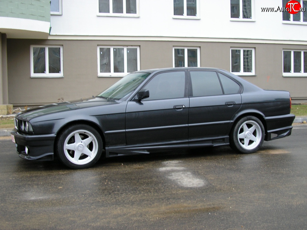 4 499 р. Пороги накладки Devil BMW 5 серия E34 седан дорестайлинг (1988-1994)  с доставкой в г. Керчь