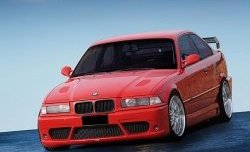 3 999 р. Передний бампер Lumma style BMW 3 серия E36 седан (1990-2000) (Неокрашенный)  с доставкой в г. Керчь. Увеличить фотографию 2