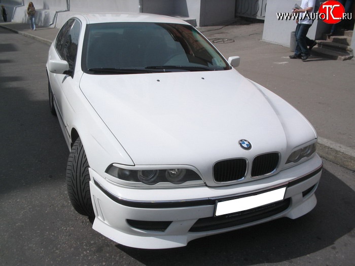 5 199 р. Юбка переднего бампера Devil Style BMW 5 серия E39 седан дорестайлинг (1995-2000)  с доставкой в г. Керчь