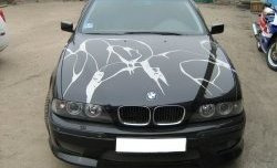 5 199 р. Юбка переднего бампера Devil Style BMW 5 серия E39 седан дорестайлинг (1995-2000)  с доставкой в г. Керчь. Увеличить фотографию 4