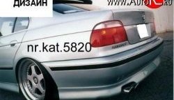 4 399 р. Накладка заднего бампера Driver BMW 5 серия E39 седан рестайлинг (2000-2003)  с доставкой в г. Керчь. Увеличить фотографию 2