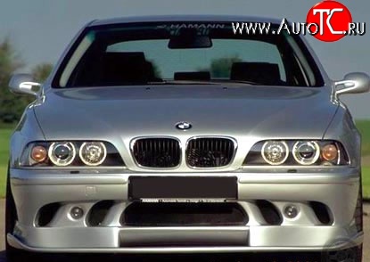 5 749 р. Накладка переднего бампера HAMANN Competition BMW 5 серия E39 седан дорестайлинг (1995-2000) (Неокрашенная)  с доставкой в г. Керчь