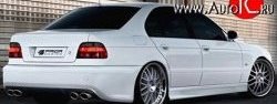 5 949 р. Пороги накладки PRIOR Design BMW 5 серия E39 седан дорестайлинг (1995-2000) (Неокрашенные)  с доставкой в г. Керчь. Увеличить фотографию 2