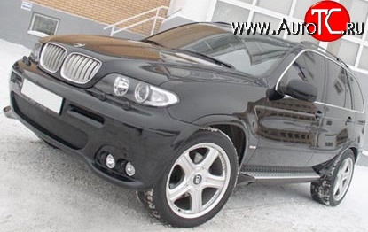 10 349 р. Передний бампер HAMANN V2 BMW X5 E53 дорестайлинг (1999-2003) (Дорестайлинговый кузов)  с доставкой в г. Керчь