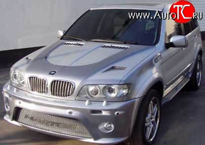 18 449 р. Передний бампер HARGE Style BMW X5 E53 дорестайлинг (1999-2003) (Неокрашенный)  с доставкой в г. Керчь
