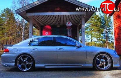 14 149 р. Пороги накладки HAMANN BMW 7 серия E65,E66, E67, E68 дорестайлинг, седан (2001-2005) (Неокрашенные)  с доставкой в г. Керчь