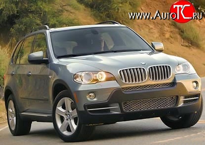 5 949 р. Передний бампер Standart BMW X5 E70 дорестайлинг (2006-2010) (Неокрашенный)  с доставкой в г. Керчь