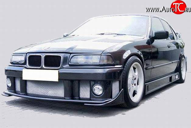 7 299 р. передний бампер CarZone-CONCEPT BMW 3 серия E36 седан (1990-2000)  с доставкой в г. Керчь