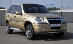 4 799 р. Передний бампер Атака Chevrolet Niva 2123 дорестайлинг (2002-2008) (Неокрашенный)  с доставкой в г. Керчь. Увеличить фотографию 2