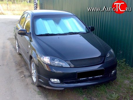 3 749 р. Накладка WTCC на передний бампер Chevrolet Lacetti хэтчбек (2002-2013) (Неокрашенная)  с доставкой в г. Керчь