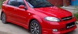 3 499 р. Пороги накладки Street Edition Chevrolet Lacetti хэтчбек (2002-2013) (Неокрашенные)  с доставкой в г. Керчь. Увеличить фотографию 2