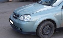 3 499 р. Накладка CTS на передний бампер автомобиля Chevrolet Lacetti седан (2002-2013) (Неокрашенная)  с доставкой в г. Керчь. Увеличить фотографию 4