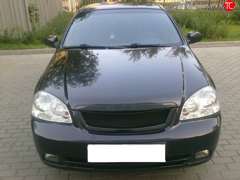 2 699 р. Решётка радиатора CTS Chevrolet Lacetti седан (2002-2013) (Неокрашенная)  с доставкой в г. Керчь