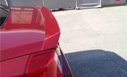 2 699 р. Спойлер CTS Chevrolet Lacetti седан (2002-2013) (Неокрашенный)  с доставкой в г. Керчь. Увеличить фотографию 2