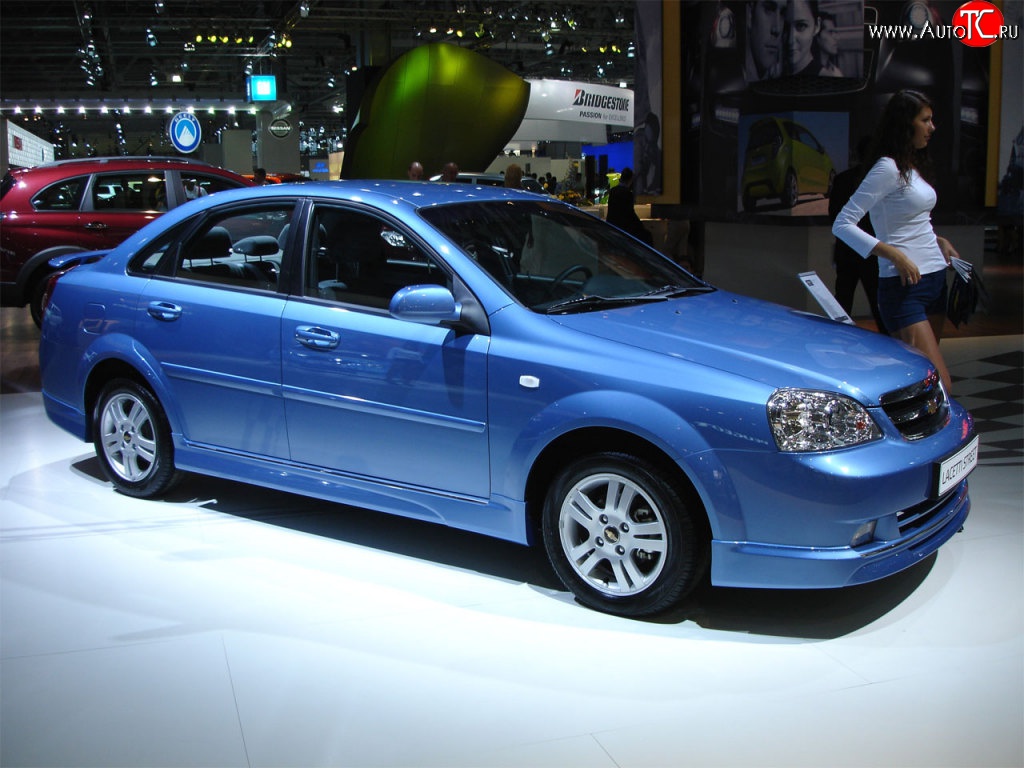 7 899 р. Пороги накладки Street Edition Chevrolet Lacetti универсал (2002-2013) (Неокрашенные)  с доставкой в г. Керчь