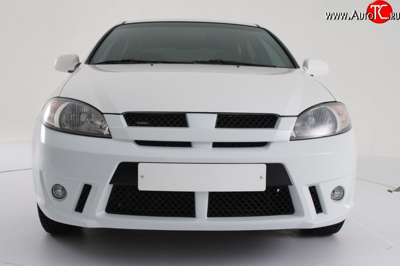 5 599 р. Передний бампер Style Chevrolet Lacetti хэтчбек (2002-2013) (Неокрашенный)  с доставкой в г. Керчь