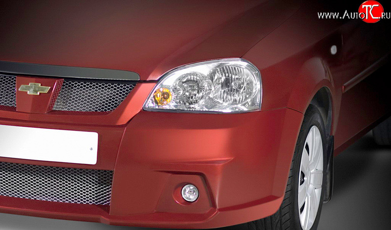 2 249 р. Комплект противотуманных фар в передний бампер Style Chevrolet Lacetti седан (2002-2013)  с доставкой в г. Керчь