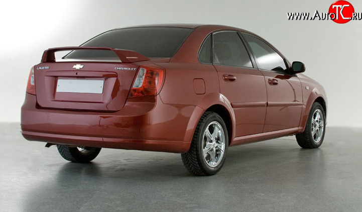 3 399 р. Спойлер Style на Chevrolet Lacetti седан (2002-2013) (Неокрашенный)  с доставкой в г. Керчь